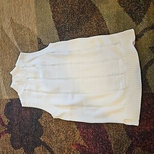 Whitney Port Women's small, ivory vest